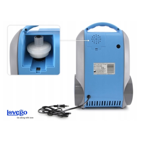 Φορητός συμπυκνωτής οξυγόνου LOVEGO LG101 + Μπαταρία